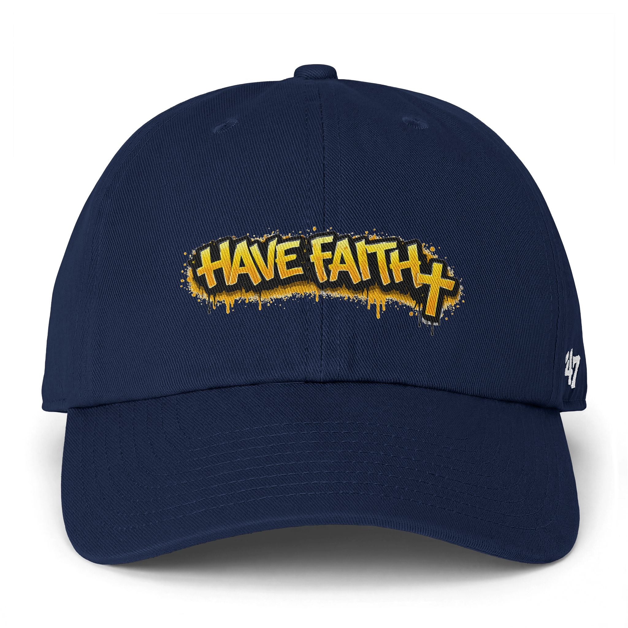 Have Faith Baseball Cap — Faith-Inspired Graffiti Dad Hat