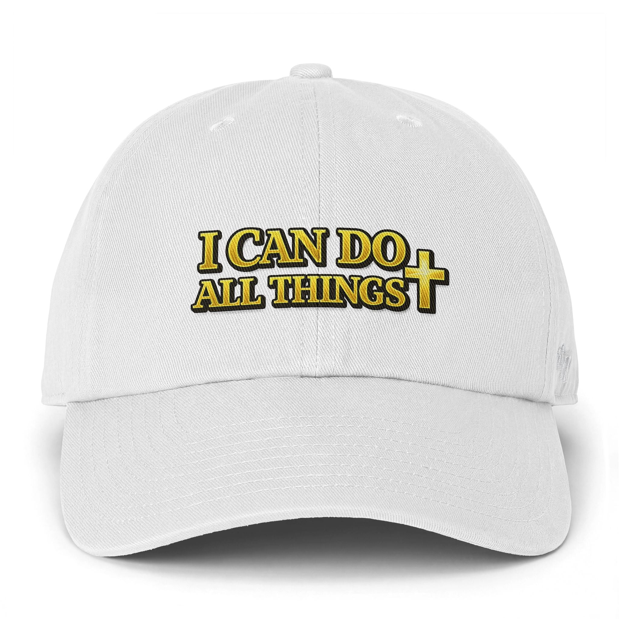 I Can Do All Things Embroidered Baseball Cap