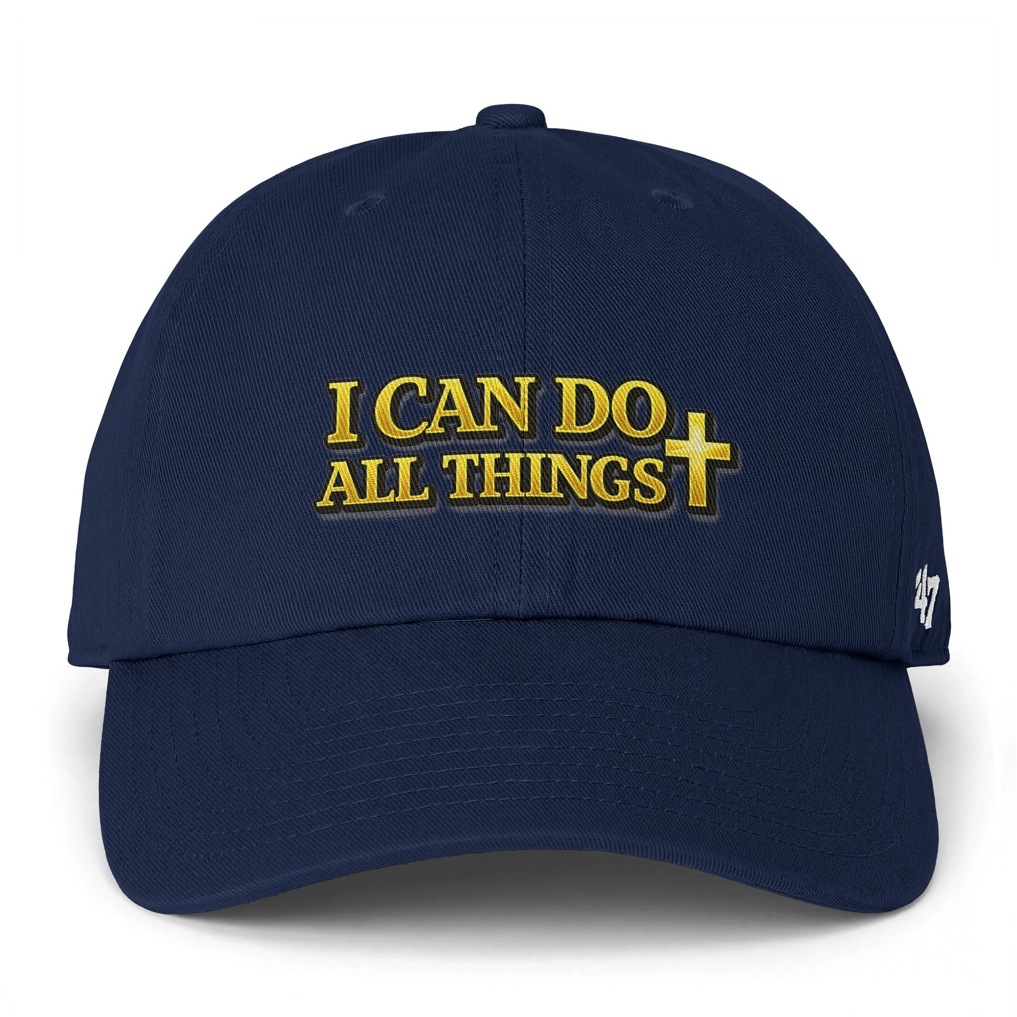 I Can Do All Things Embroidered Baseball Cap