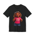 Girl Cartoon T-Shirt — Cute Smiling Kid Graphic Tee