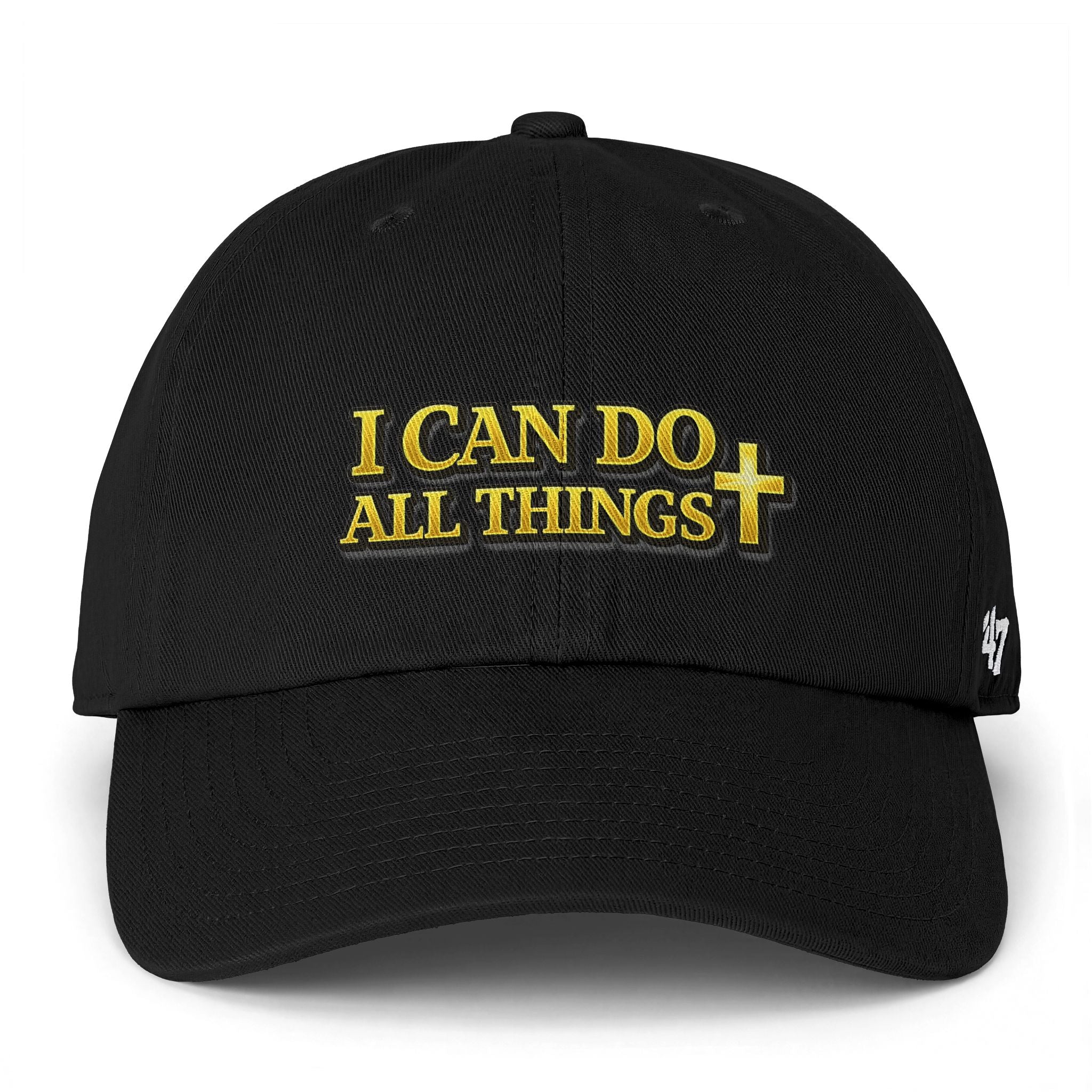 I Can Do All Things Embroidered Baseball Cap