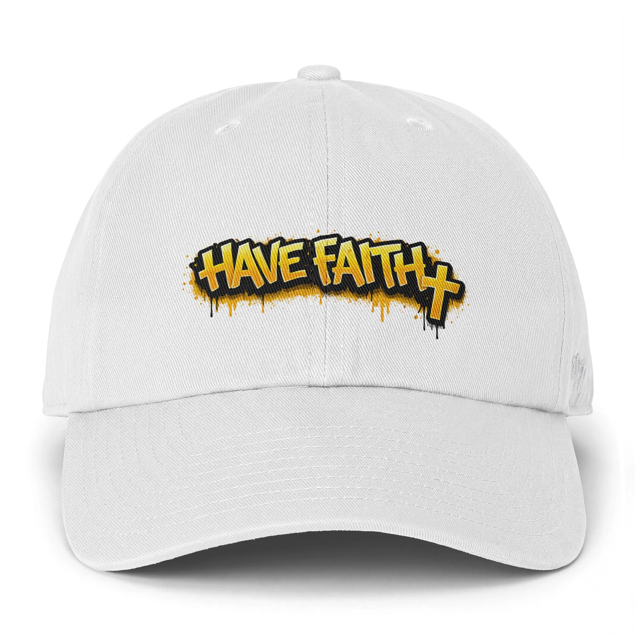 Have Faith Baseball Cap — Faith-Inspired Graffiti Dad Hat