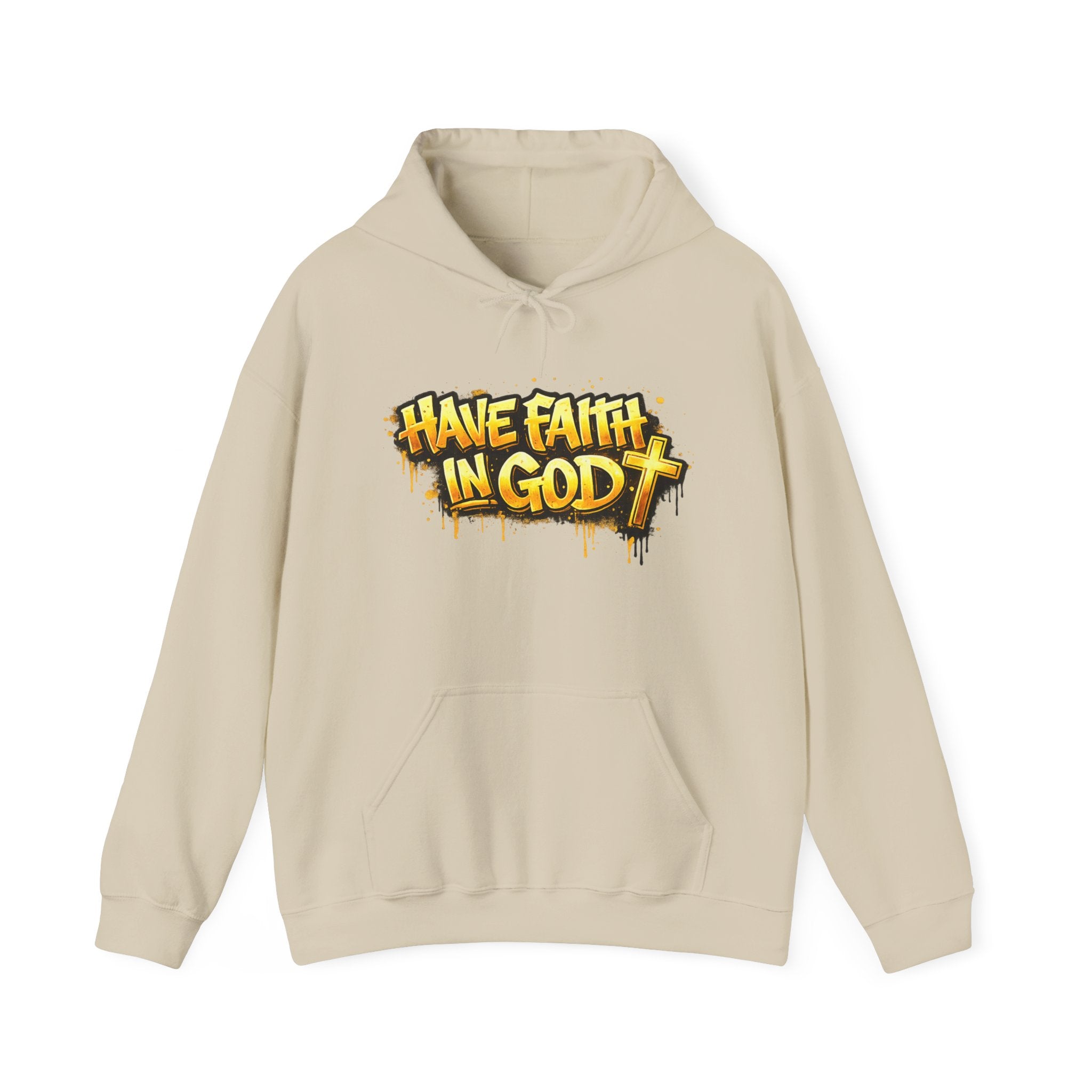 Have Faith in God Hoodie — Christian Faith Graphic Pullover