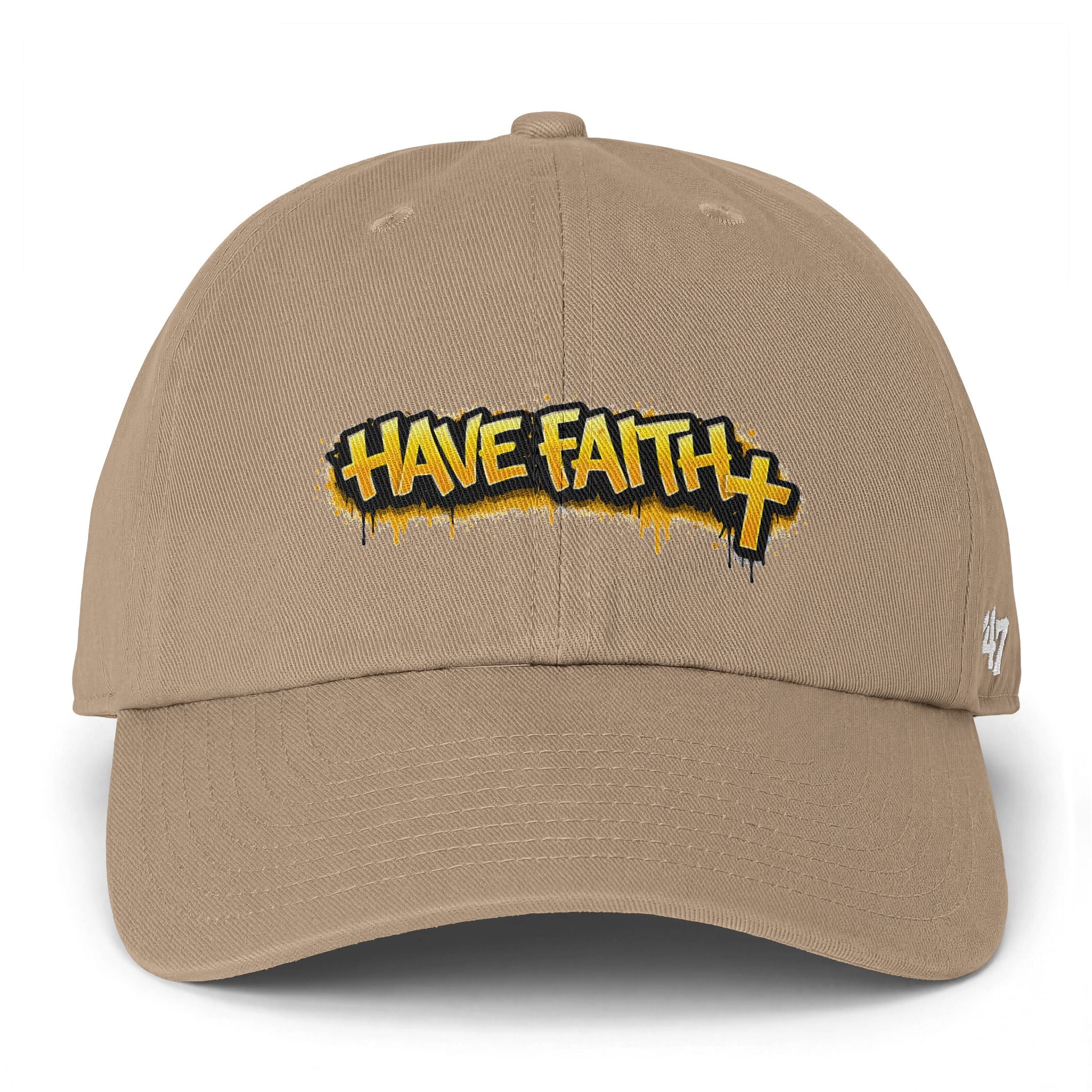 Have Faith Baseball Cap — Faith-Inspired Graffiti Dad Hat