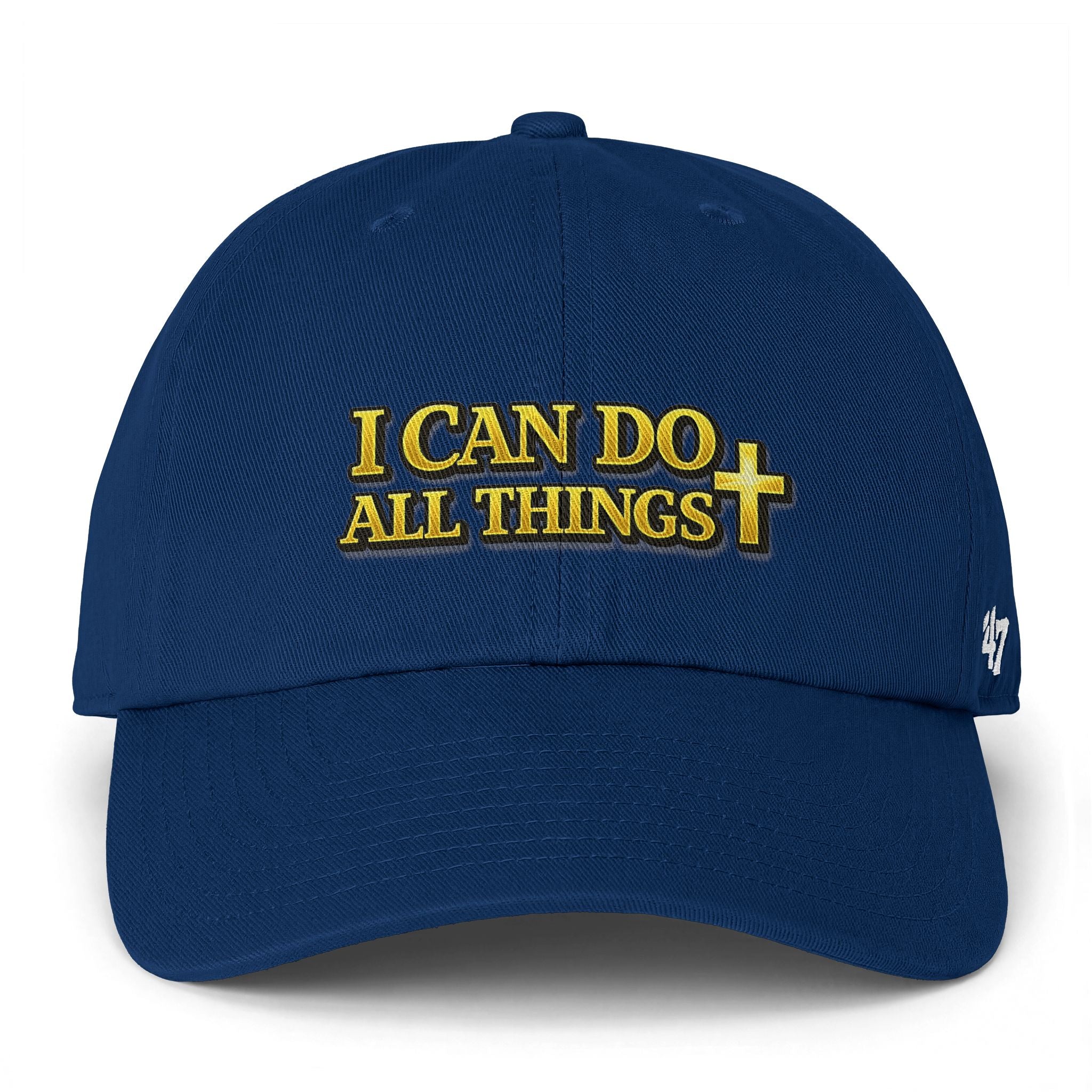 I Can Do All Things Embroidered Baseball Cap